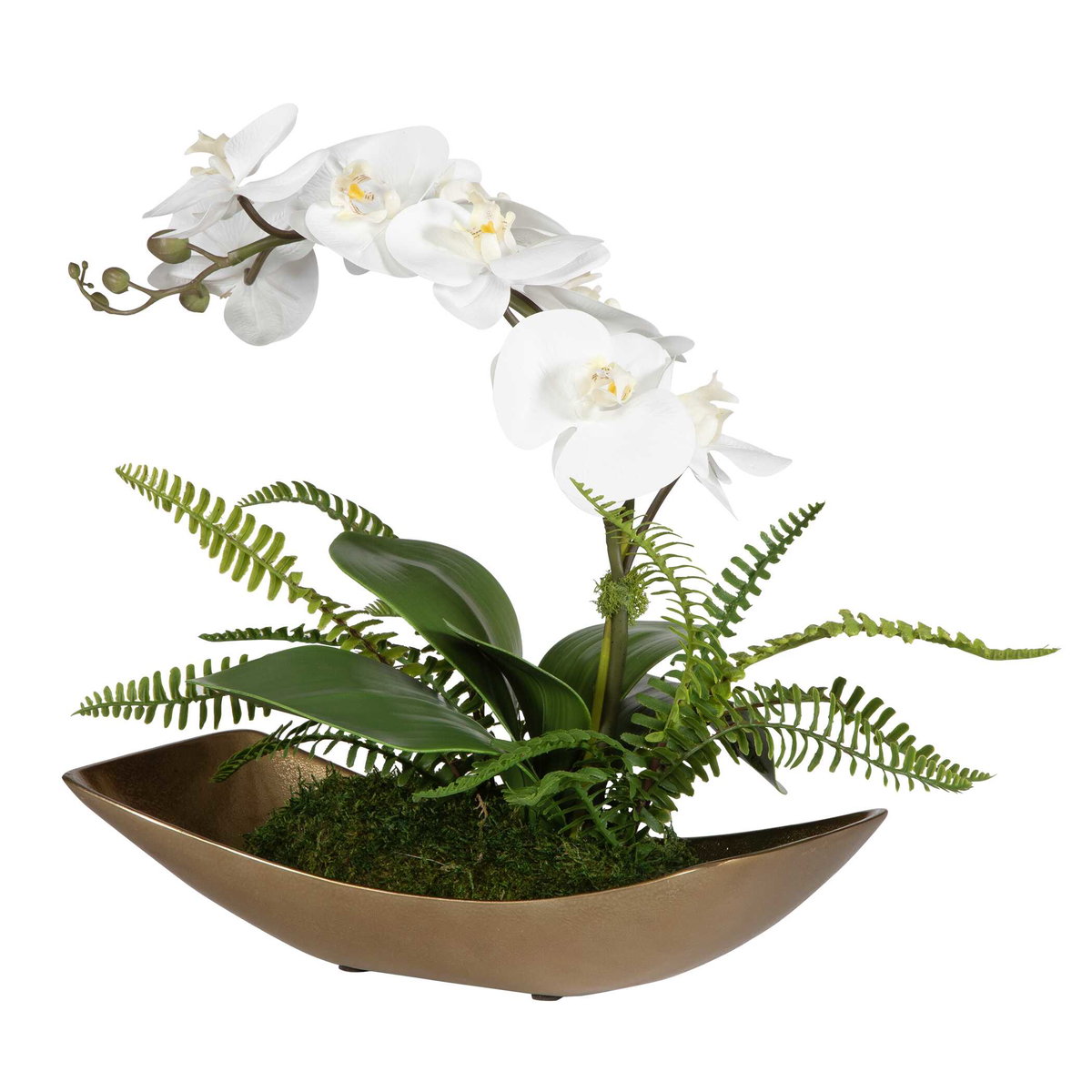 Transcend Orchid Centerpiece, Decorative by Uttermost, 18" width x 16" height x 16" depth View 3
