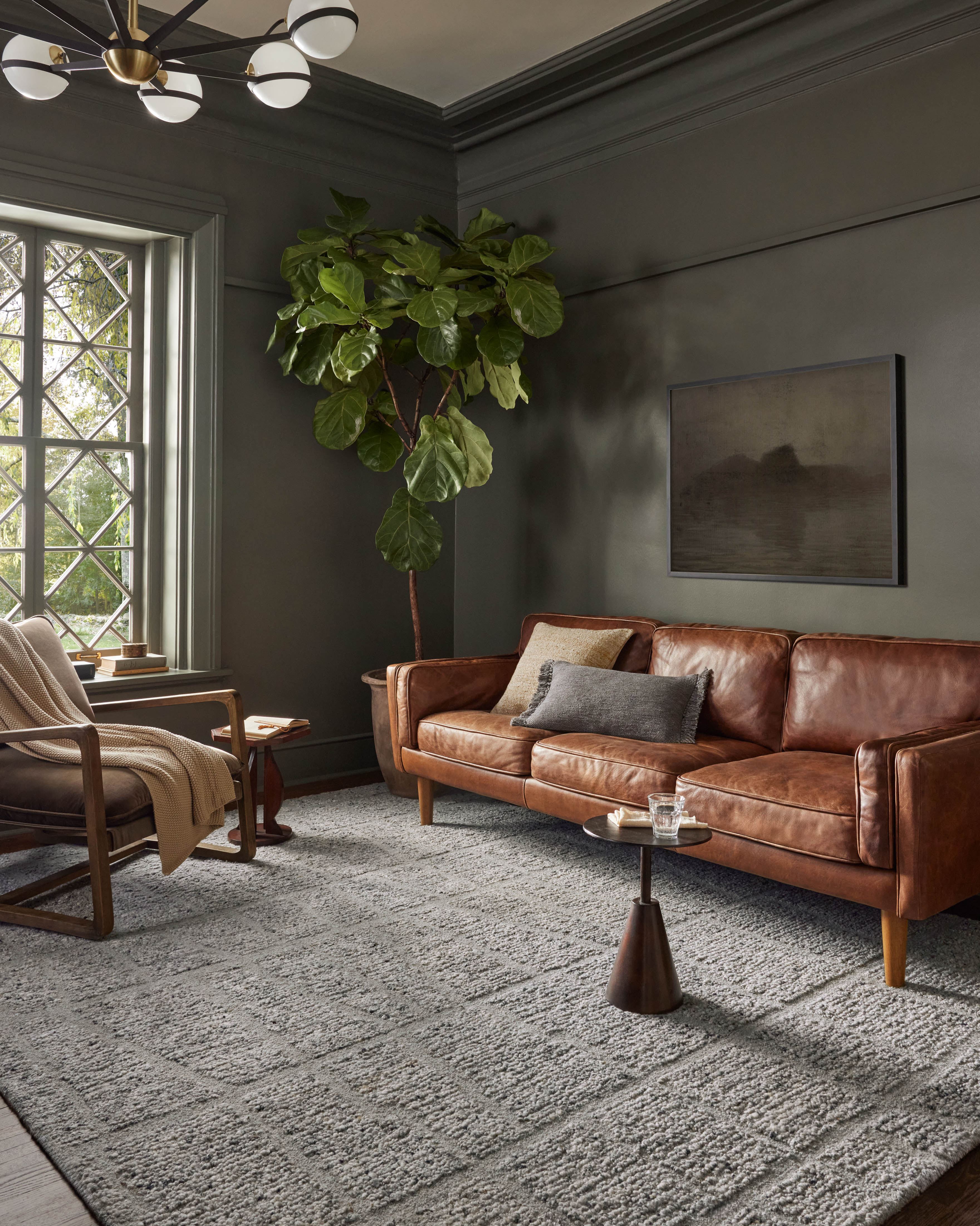 Magnolia Home by Joanna Gaines x Loloi Jones Rug, 1'6" length x 1'6" width View 3