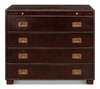 Studded Gentleman's Chest, by Sarreid, 1'8" length x 3'4" width x 2'10" height thumbnail 2