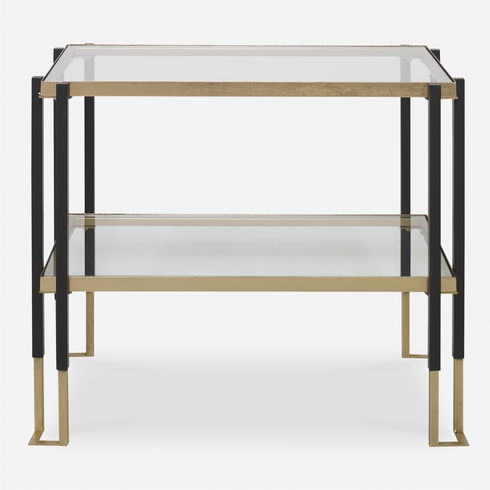 Kentmore Glass Side Table