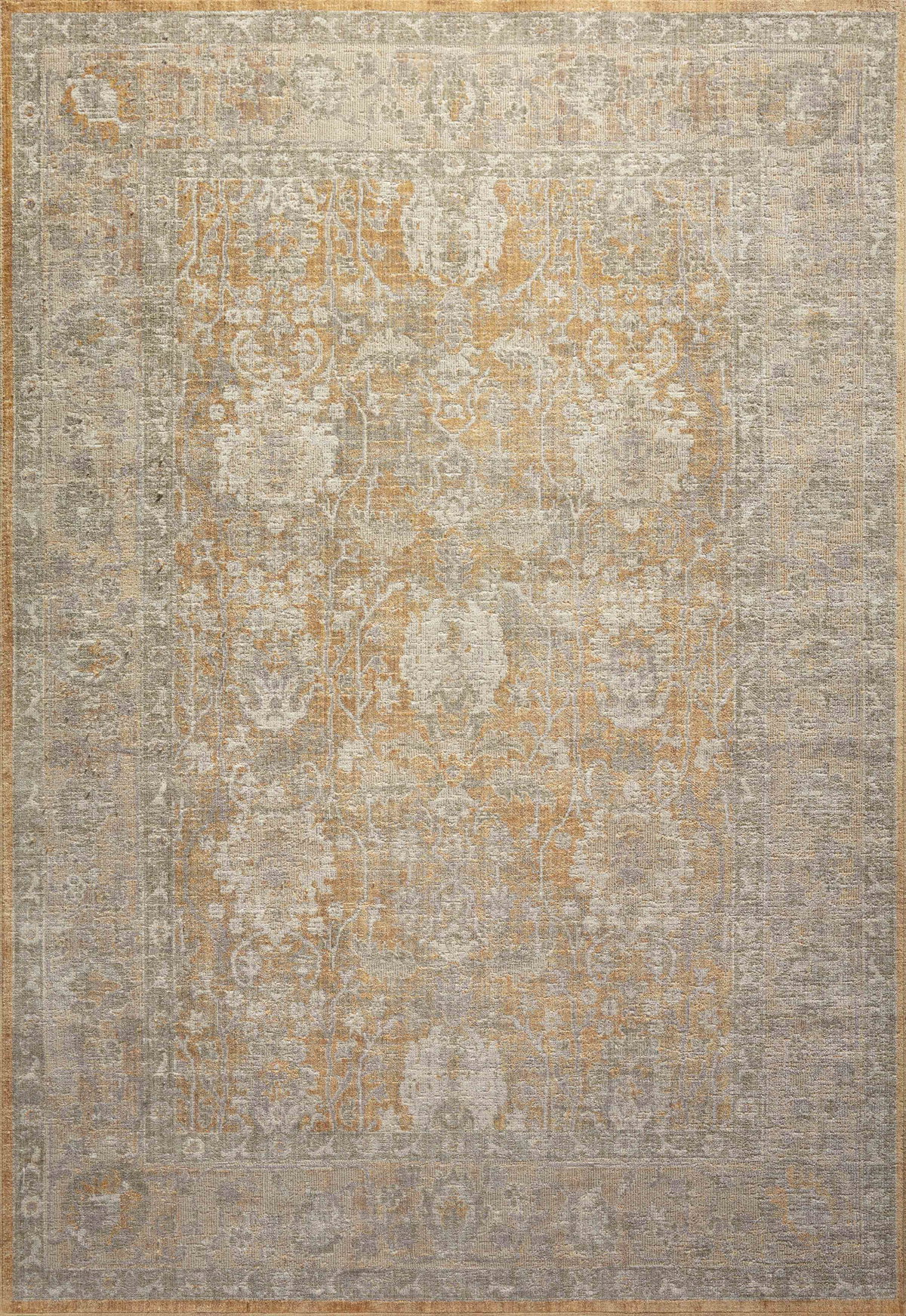 Chris Loves Julia x Loloi Rosemarie Rug, 3'2" length x 3'2" width View 1