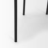 Parker Muted Brown Faux Leather with Black Metal Dining Chair thumbnail 9