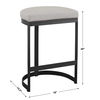 Ivanna Black Iron Counter Stool thumbnail 2