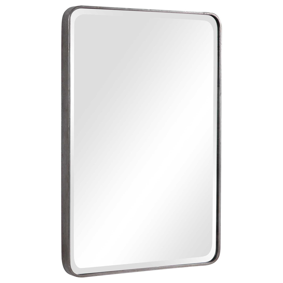 Aramis Silver Mirror, by Uttermost, 24" width x 36.25" height x 2" depth View 6
