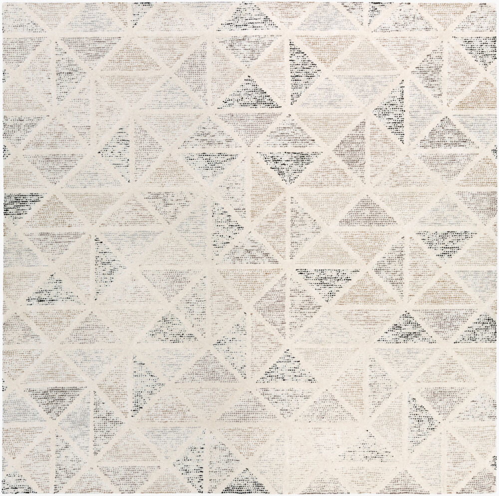 Melody Handmade Rug, by Surya, 8' length x 8' width