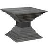 Andes Wooden Geometric Accent Table thumbnail 3