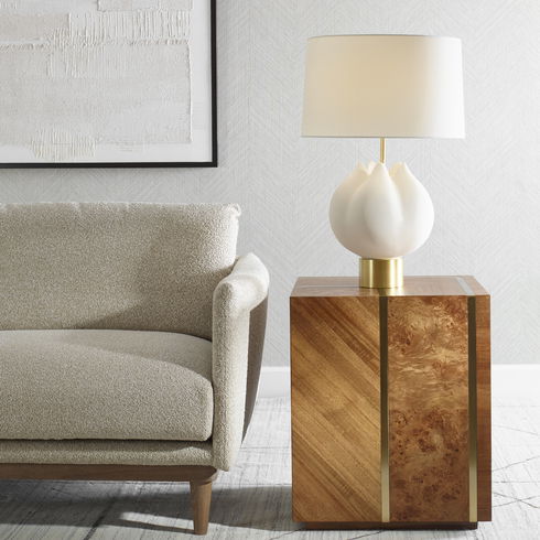 In Bloom White Table Lamp