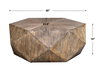 Volker Honey Coffee Table, by Uttermost, 48" width x 18" height x 43.8" depth thumbnail 3