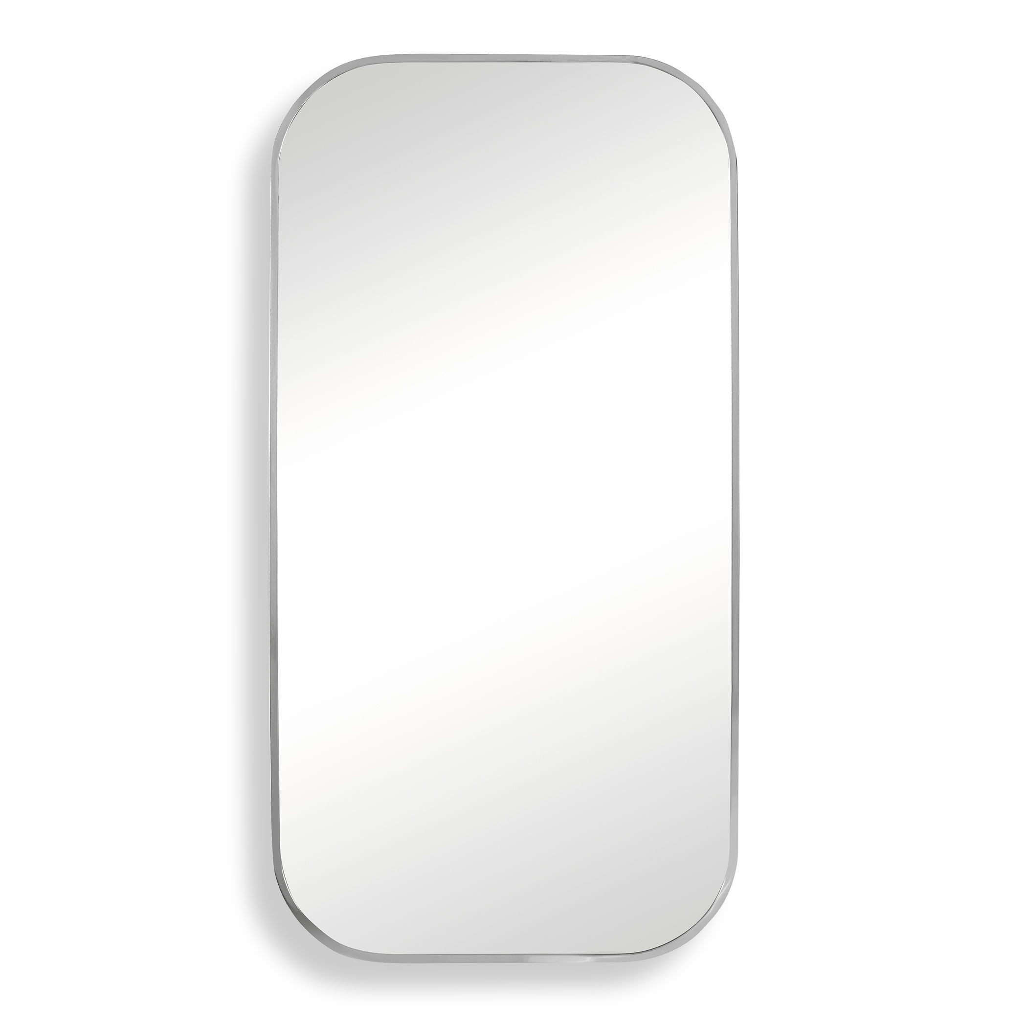 Taft Polished Nickel Mirror large image 