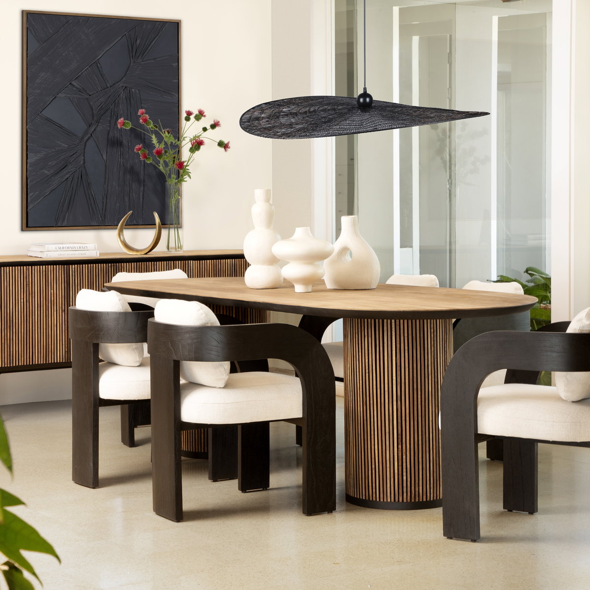 Maravi Dining Chair, by Dovetail, 21.5" width x 28.5" height x 24" depth View 7