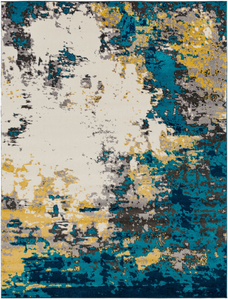 Pepin Machine Woven Rug, by Surya, 1'3.75" length x 1'3.75" width
