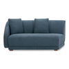 Fraser Left Arm Facing Sofa Deep Blue, Sectional Sofa by Moe's Home, 70" width x 31.5" height x 34.3" depth thumbnail 1