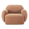 Hazel Lounge Chair Copper, Accent Chair by Moe's Home, 39.5" width x 28.75" height x 33.75" depth thumbnail 1