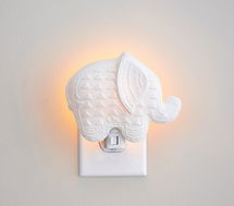 Online Designer Bedroom Ceramic Elephant Nightlight