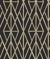 Riviera Bamboo Trellis Black Wallpaper, by York Wall, 33' length x 1'8.5" width x 0.02" depth thumbnail