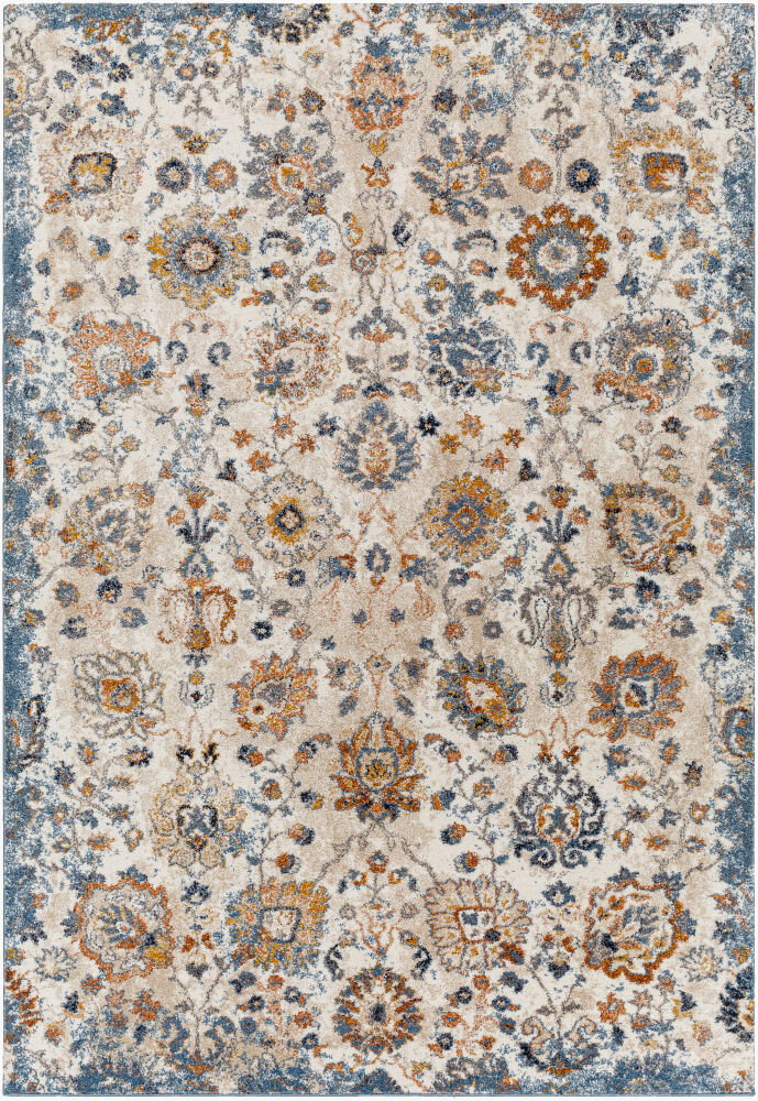 Tuscany Machine Woven Rug, by Surya, 1'3.75" length x 1'3.75" width