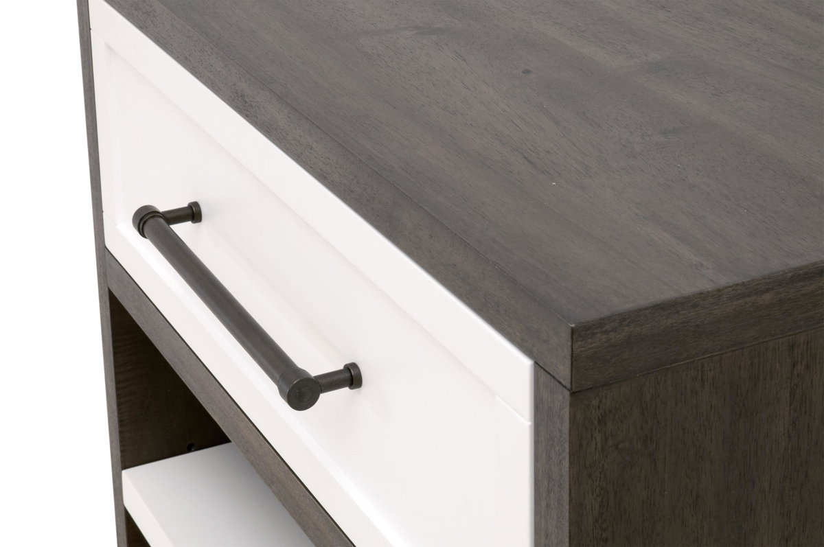 Wrenn 1-Drawer Nightstand, by Essentials for Living, 27.5" width x 28.5" height x 17.75" depth View 6