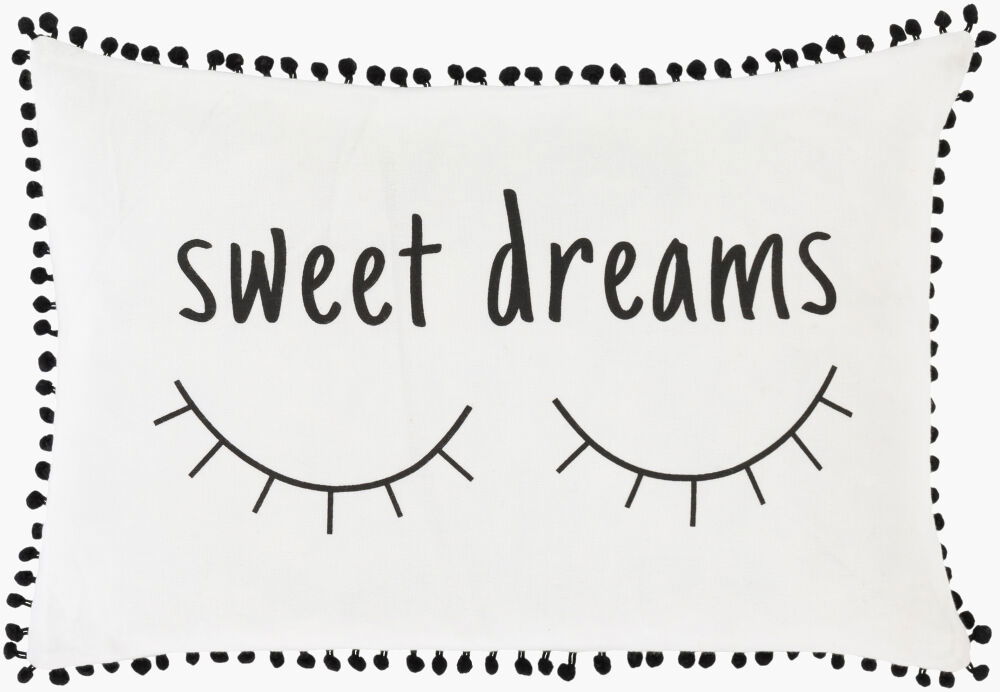 Dreamy Lumbar Pillow, Decorative Pillow by Surya, 12" length x 18" width