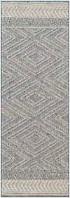 Sarasota Machine Woven Rug, by Surya, 7'2.61" length x 2'5.53" width thumbnail