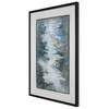 Lakeside Grande Framed Abstract Print, Art by Uttermost, 40" width x 60.25" height x 2.25" depth thumbnail 4