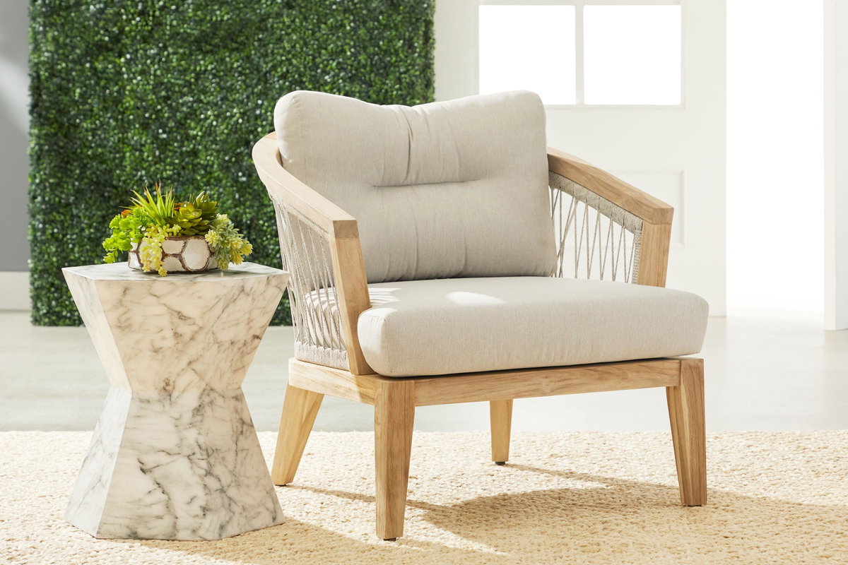 Web Outdoor Club Chair, Accent Chair by Essentials for Living, 30" width x 32" height x 30.5" depth View 13