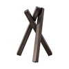 Bastian (Large) 9L x 8W Black Metal Abstract Object, Decorative Object by Mercana, 9.06" length x 7.48" width x 12.01" height thumbnail 9