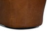 Baker Leather Swivel Chair, Cuba Brown thumbnail 7
