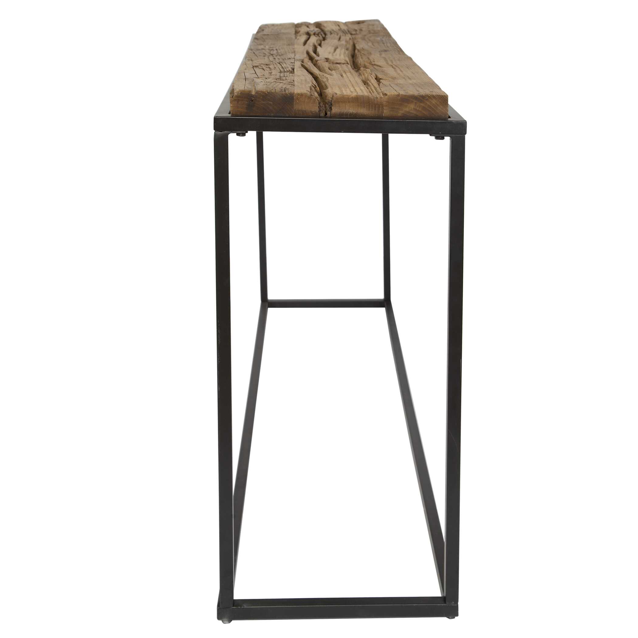Holston Salvaged Wood Console Table, Furniture by Uttermost, 54" width x 30" height x 14" depth View 6
