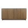 Kellem Natural Wood 4 Door Cabinet thumbnail 0
