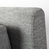 Denly II 92.5W Casterock Gray Slipcover Three Seater Sofa, Sofas & Sectional by Mercana, 93" length x 38" width x 35" height thumbnail 9
