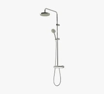 Online Designer Bathroom Chrome Eli Lever Handle Thermostatic Shower Set with Handshower