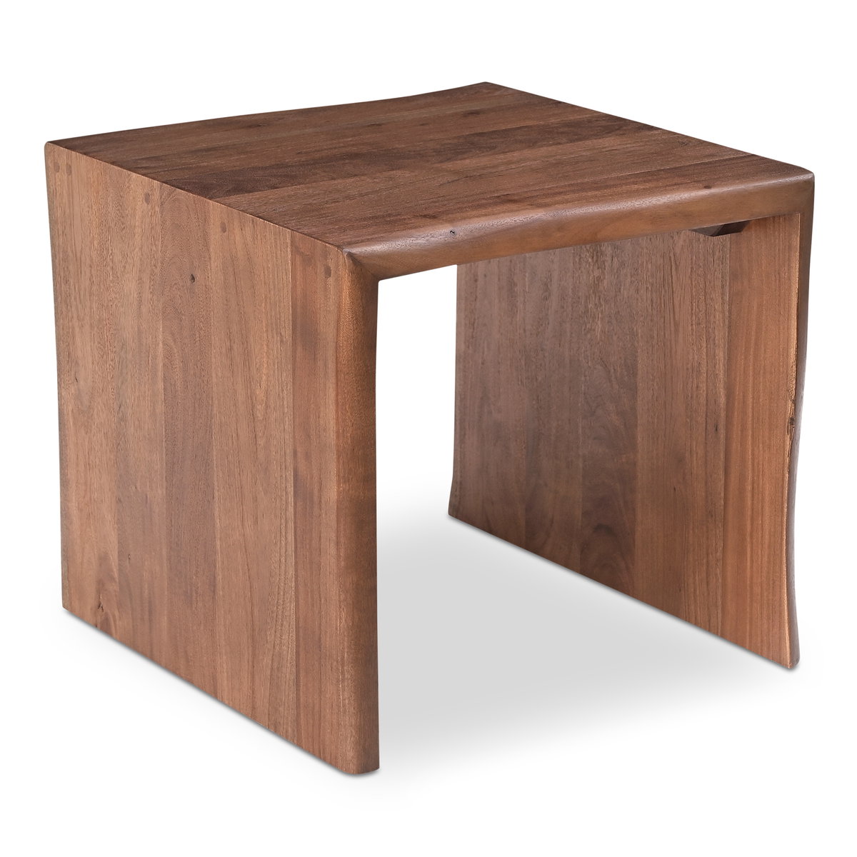 Tyrell Side Table Natural Brown, Side & End Table by Moe's Home, 22" width x 20" height x 22" depth View 2