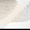Theta 30.0 L x 30.0 W x 15.0 H White-Washed Beaded Chandelier thumbnail 6