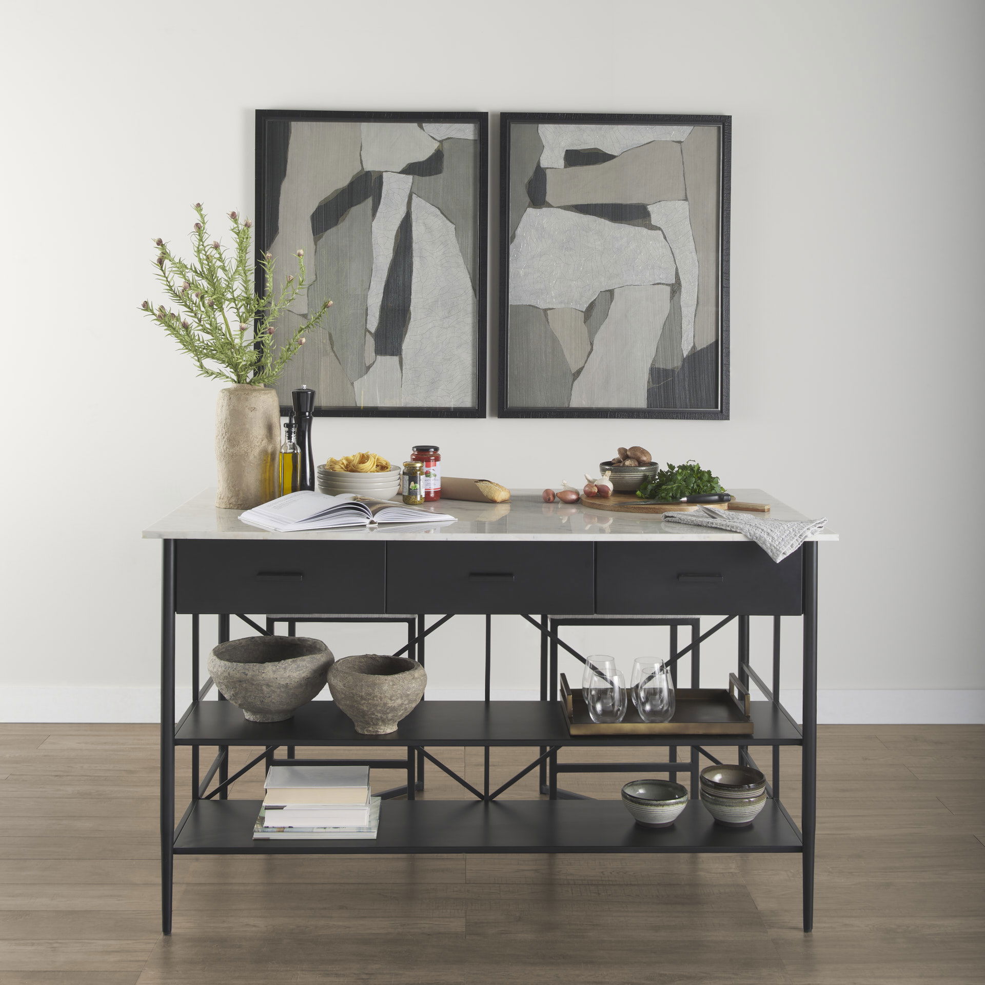 Shay Aluminium Tray - Large large image 