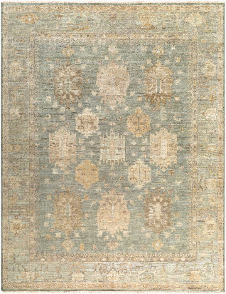 Khotan Handmade Rug, by Surya, 1'6" length x 1'6" width