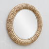 Twisted Seagrass Round Mirror thumbnail 4