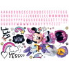 Minnie Mouse Giant Wall Decals With Alphabet, by York Wall, 3' length x 8.62" width x 0.02" depth thumbnail