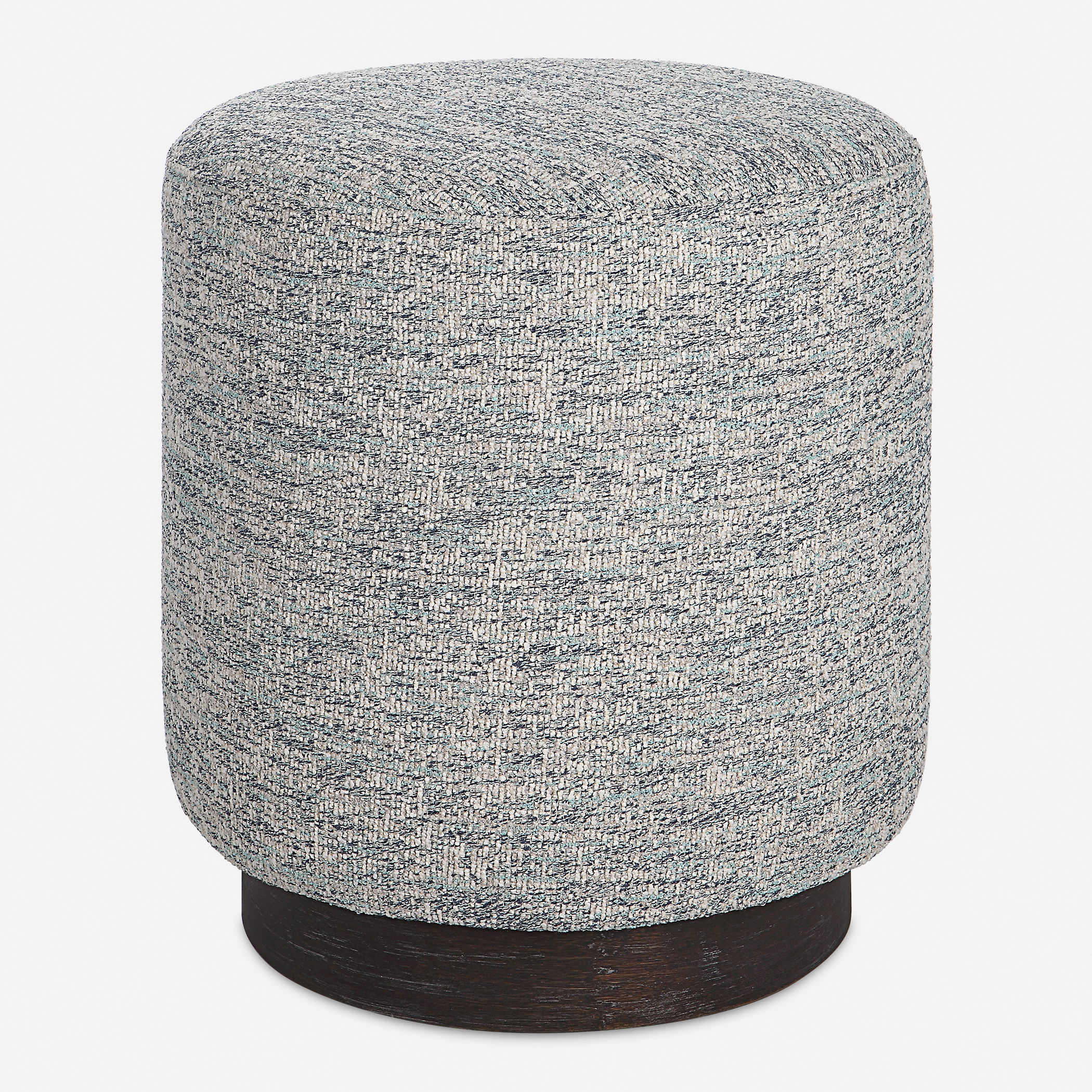 Avila Tweed Round Ottoman large image 