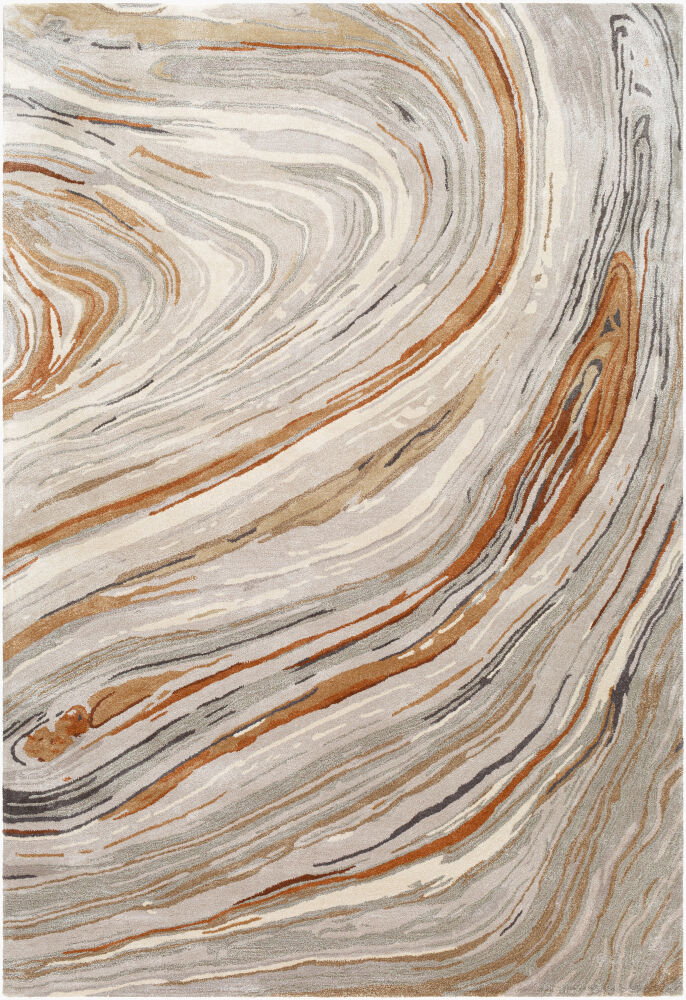 Kavita Handmade Rug, by Surya, 9' length x 6' width