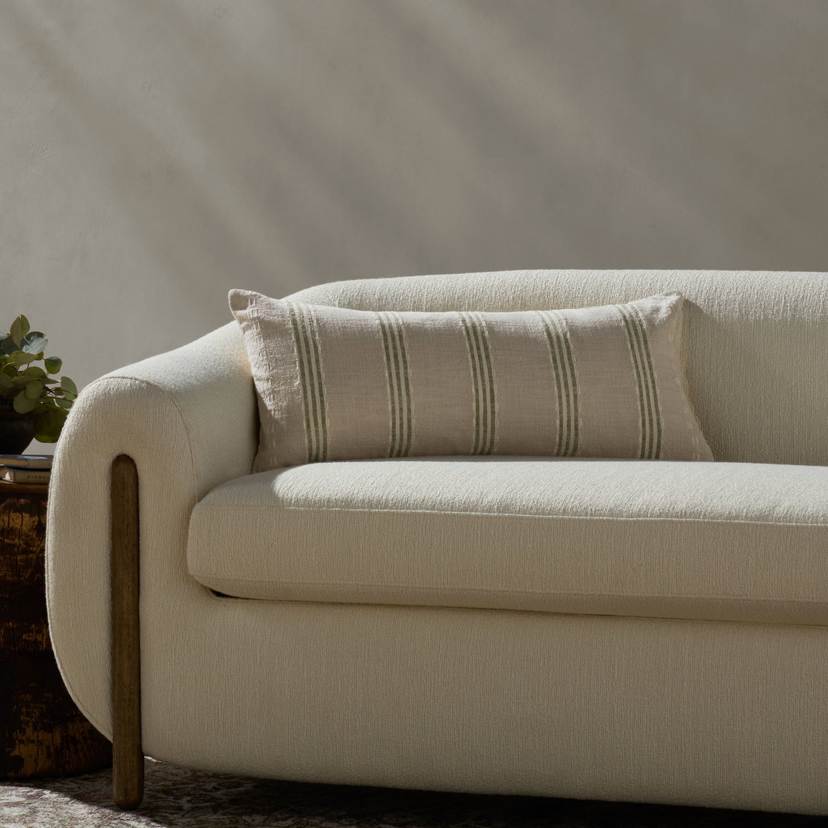 Magnolia Home by Joanna Gaines x Loloi Lincoln Pillow, Decorative Pillow, 12" length x 27" width View 2