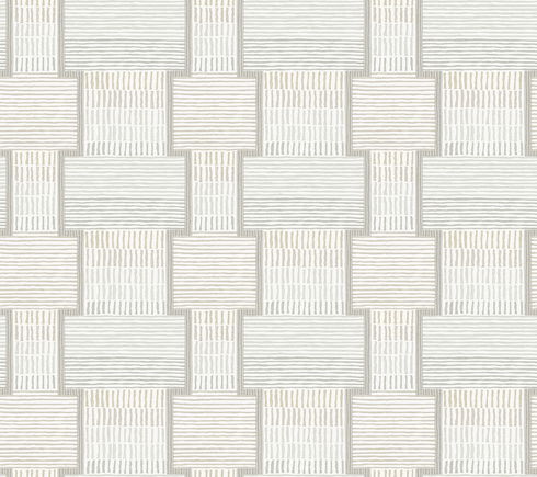 La Broderie Grey Wallpaper