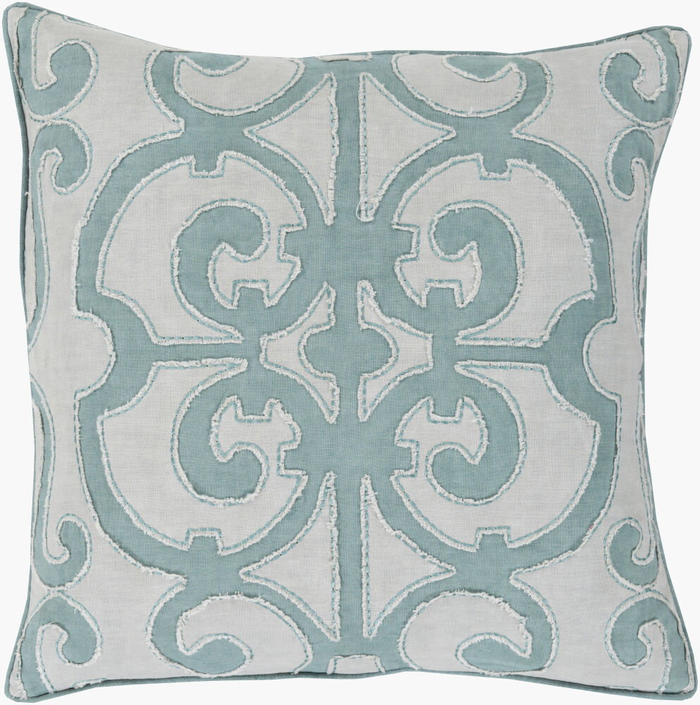 Amelia Accent Pillow, Decorative Pillow by Surya, 18" length x 18" width
