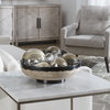 Rastia Terrazzo Bowl, Decorative Tray by Uttermost, 14.25" width x 4.75" height x 14.25" depth thumbnail 2