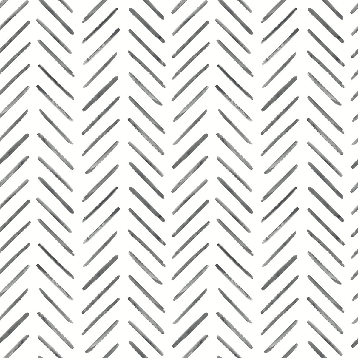 Painted Herringbone Black Wallpaper, by York Wall, 33' length x 1'8.5" width x 0.02" depth