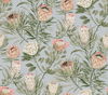 Protea Dusty Blue & Coral Wallpaper thumbnail 0