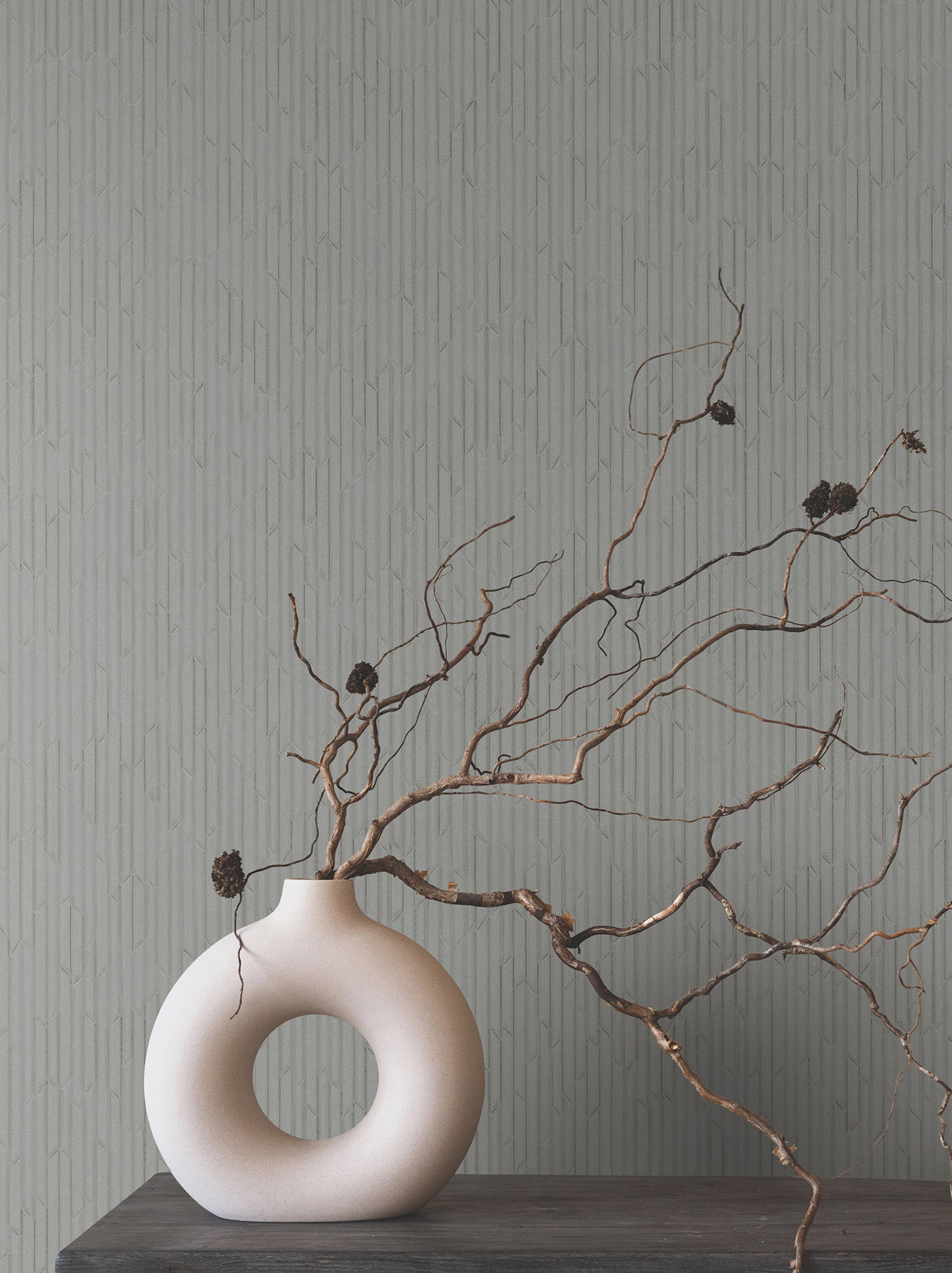 Calliope Fog Transit Wallpaper, by York Wall, 30' length x 2'2" width x 0.02" depth View 3