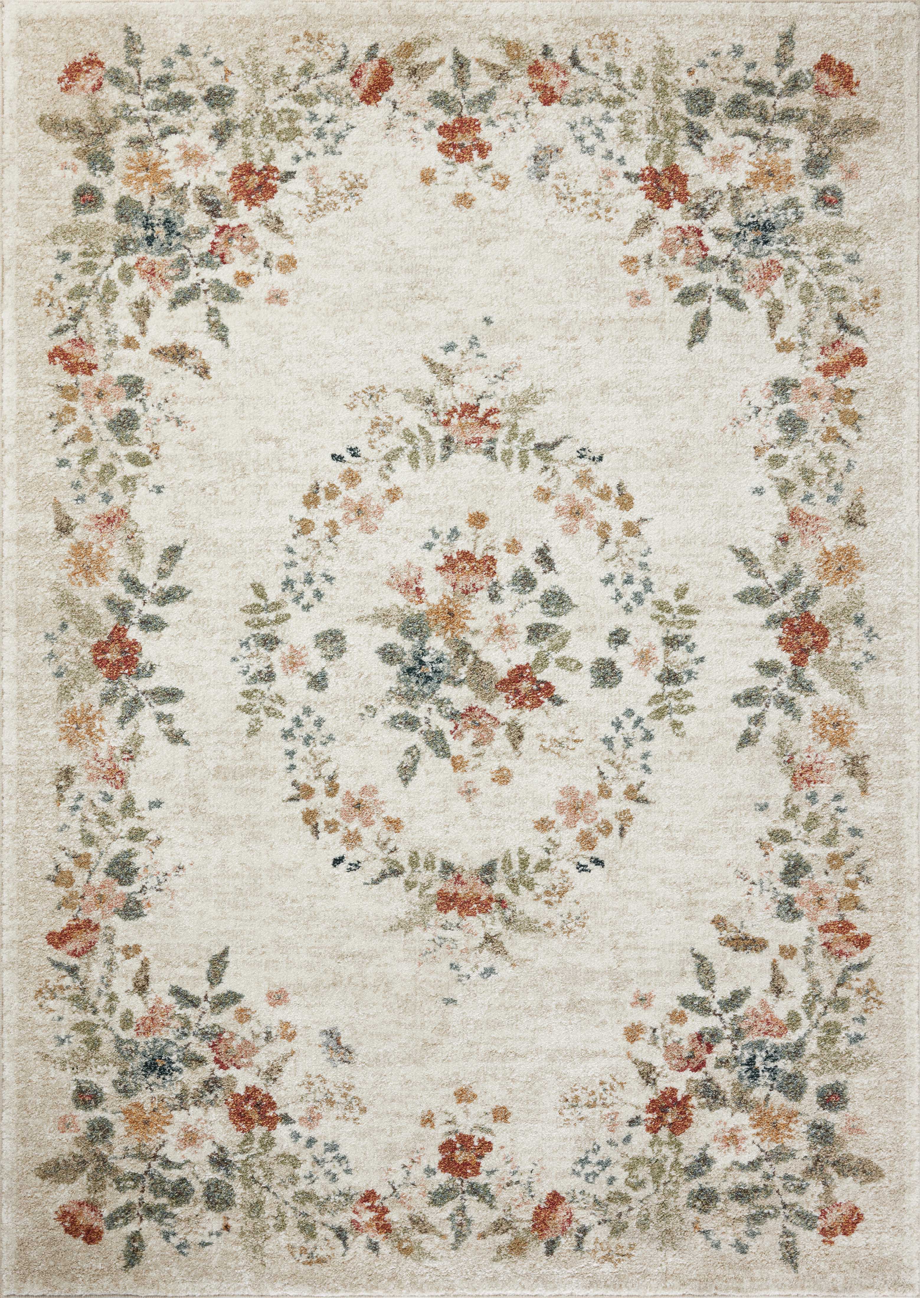 Rifle Paper Co. x Loloi Laurel Rug, 2'8" length x 8' width View 1