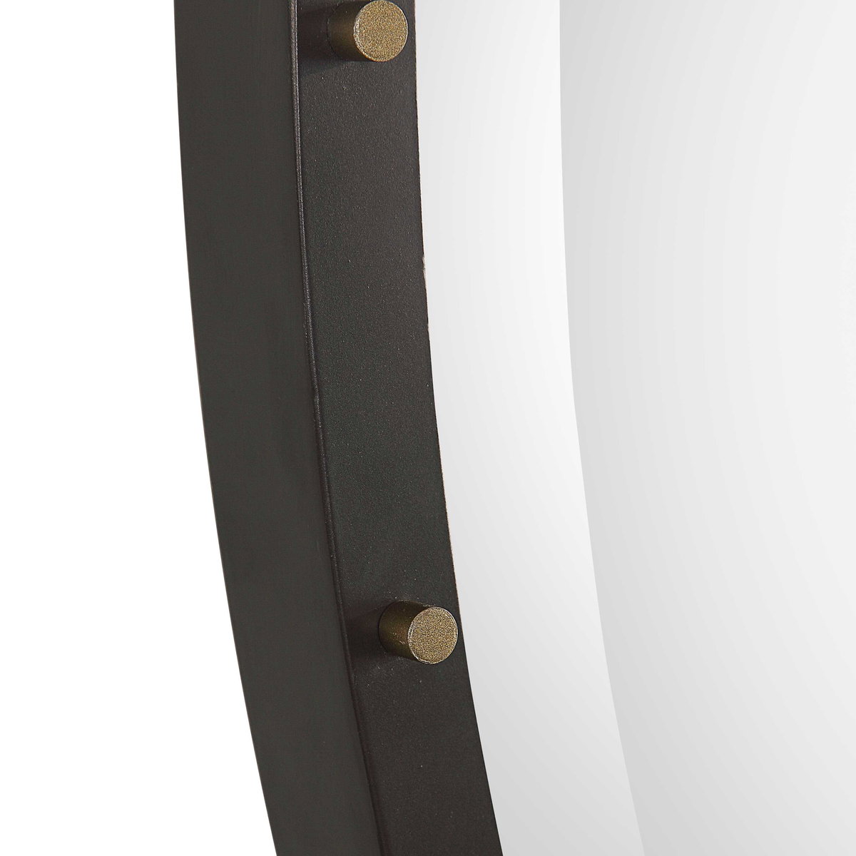 Benedo Round Mirror, by Uttermost, 42" width x 42" height x 1.5" depth View 7