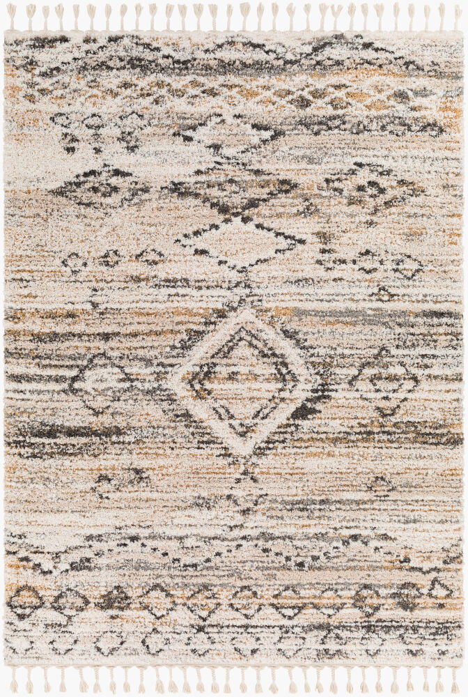 Lisbon Machine Woven Rug, by Surya, 1'3.75" length x 1'3.75" width