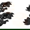 Balanced Harmony Dark Wooden Sculptures, Set/2 thumbnail 4